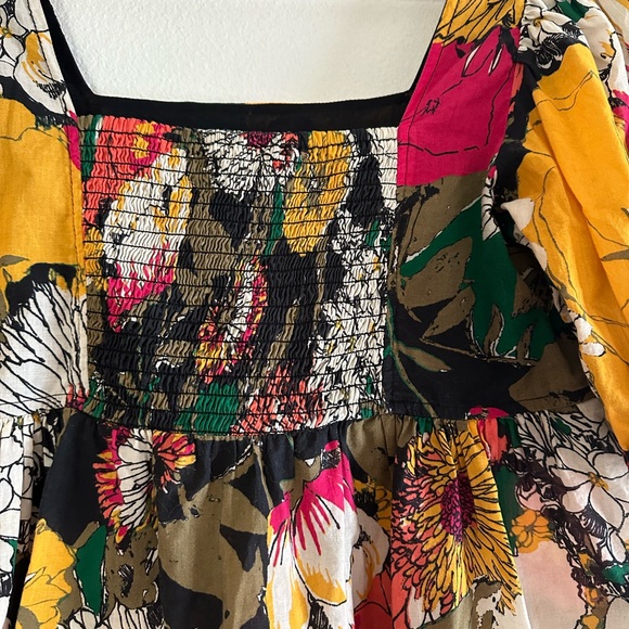 MOTHER Multicolor Floral Blouse - Picture 4 of 5